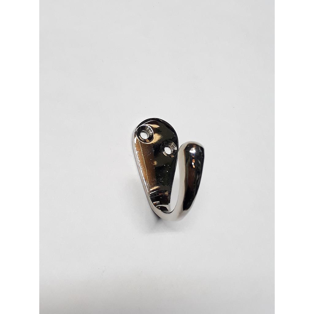 Art.1659/6735-01 Percha simple bronce platil