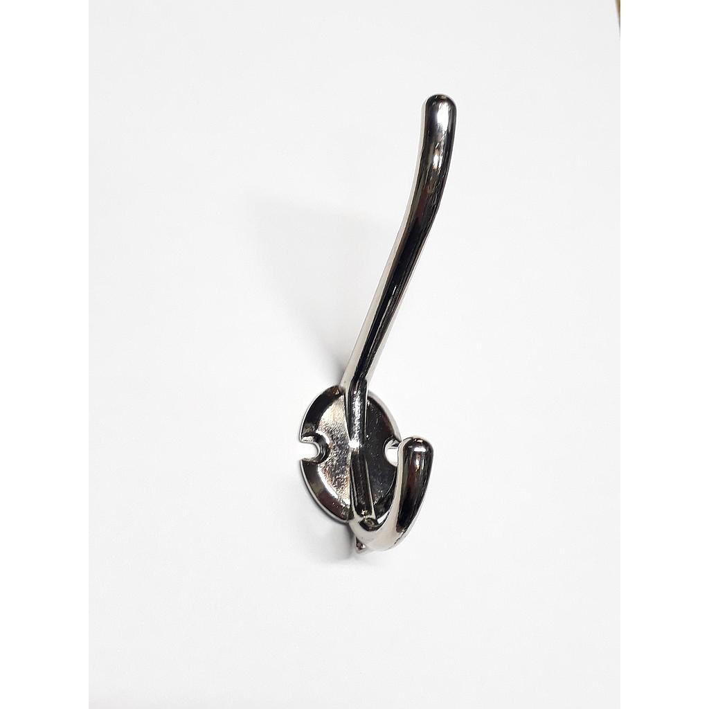 Art.6887-01 Percha doble niquel