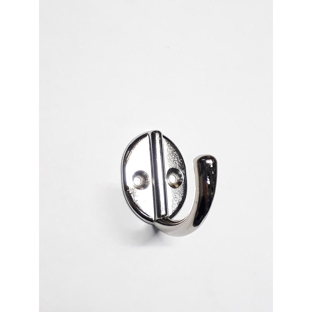Art.1659/6734-00 Percha simple niquel