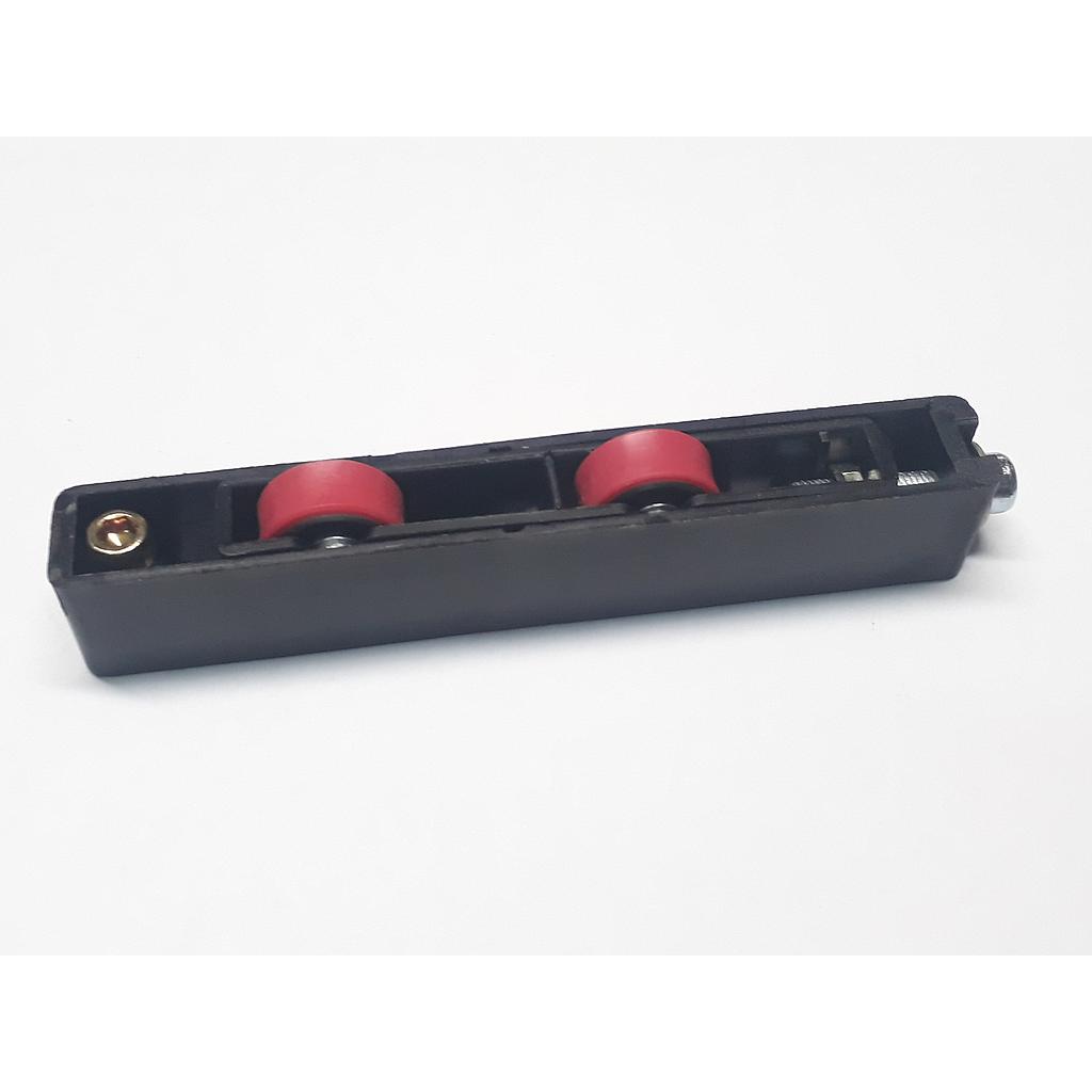Art.6188/6788-03 Rueda doble Rotonda 640 90º con ruleman