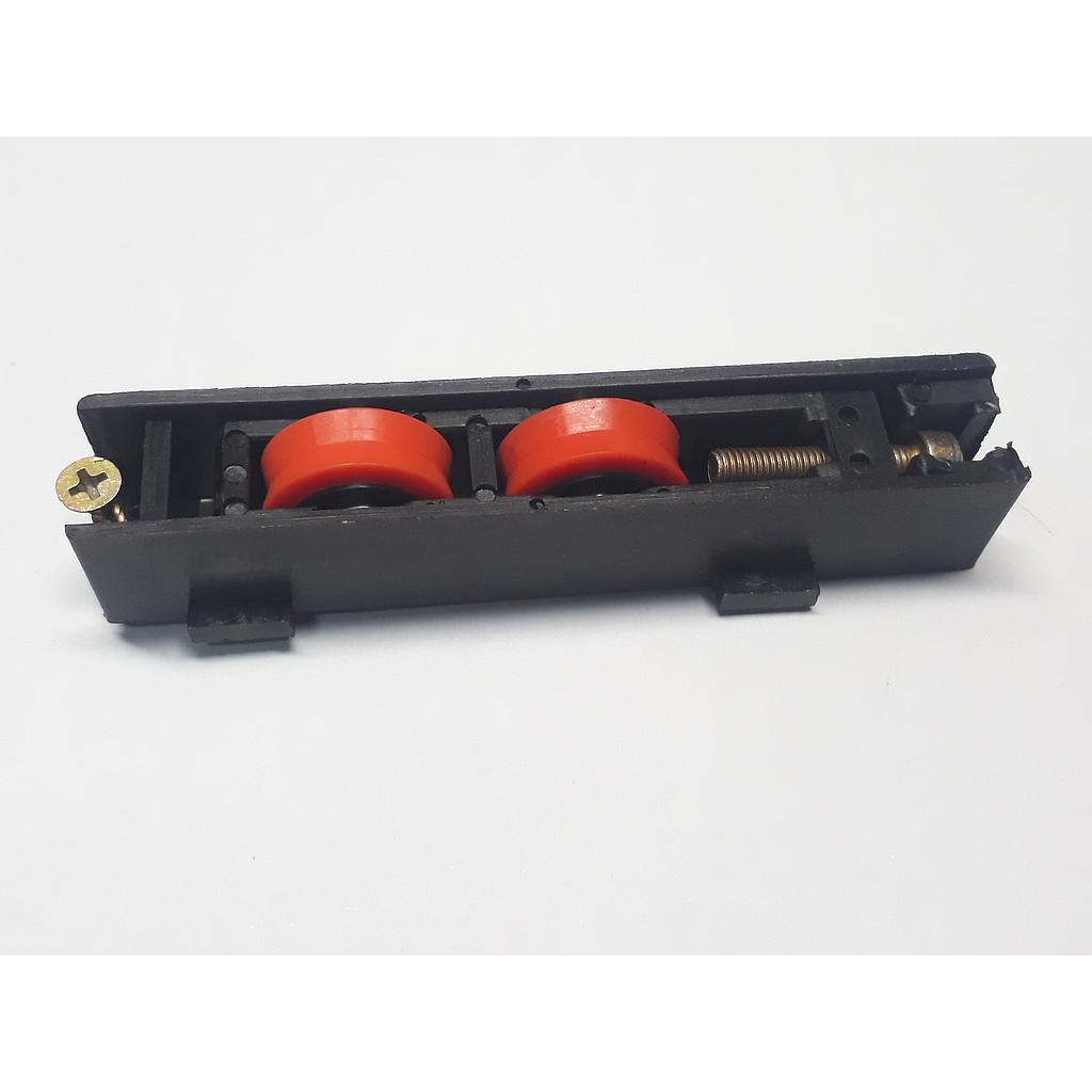 Art.6188/6788-05 Rueda doble Int Rotonda 640 45º con ruleman