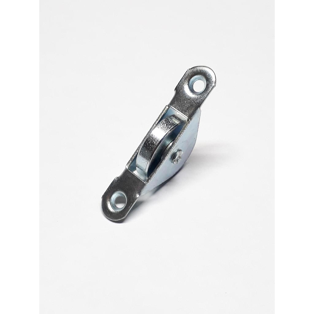 Art.1346-03 Rueda 25 mm plana con ruleman hierro 