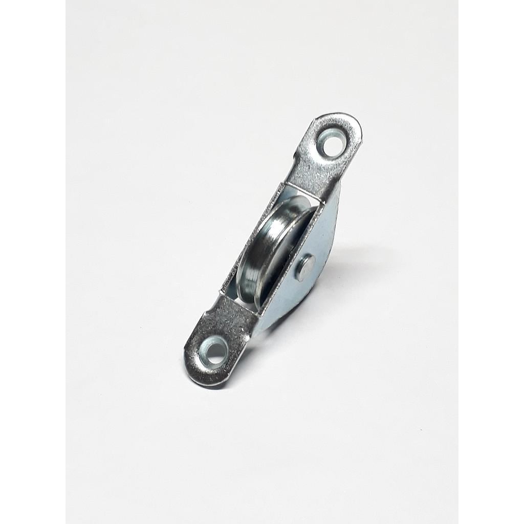 Art.1346-1 Rueda 25 mm con canal con ruleman hierro