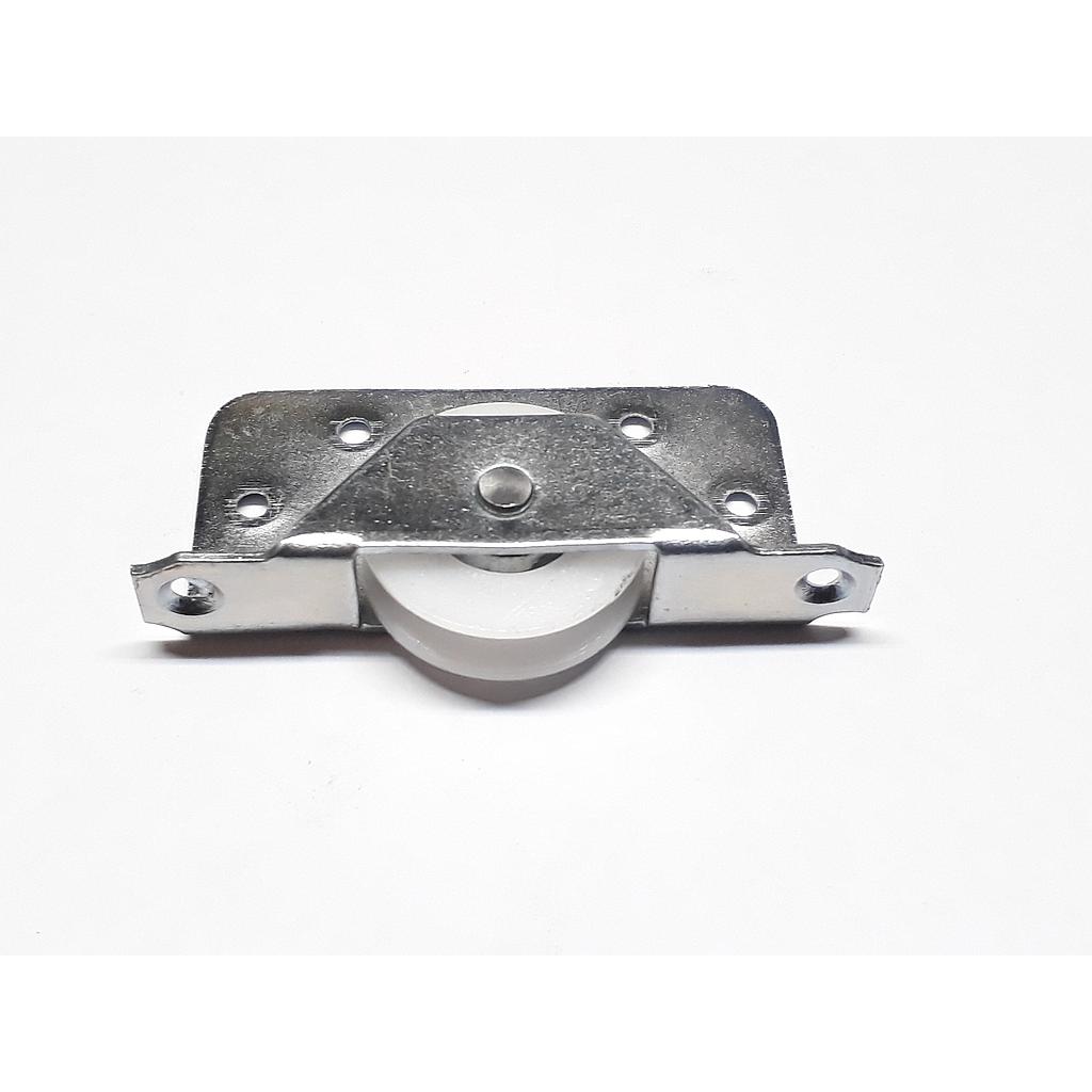 Art.4377-02 Rueda 27 mm medio embutir con canal nylon con ruleman 