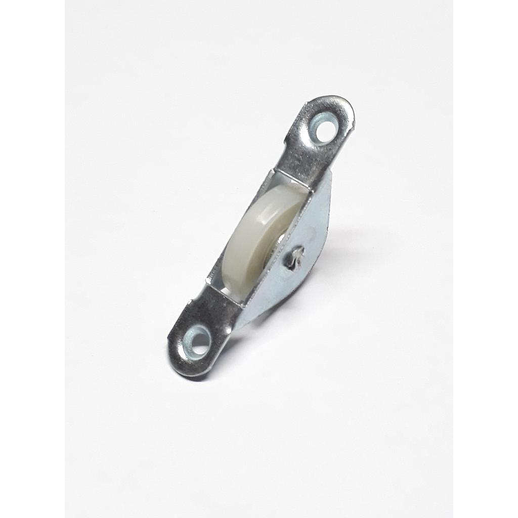Art.1346-01 Rueda 25 mm plana con ruleman nylon