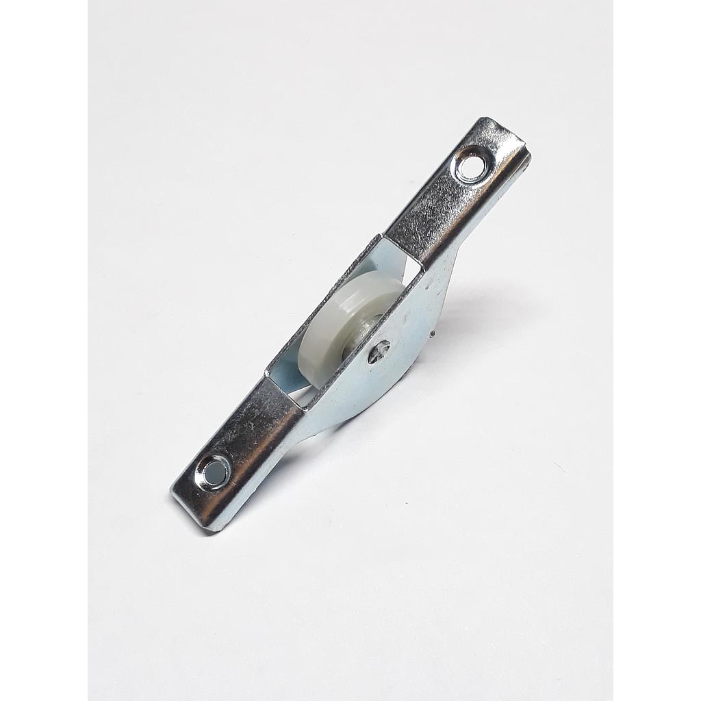 Art.2841/2971-1 Rueda 25 mm caja 32 plana con ruleman nylon