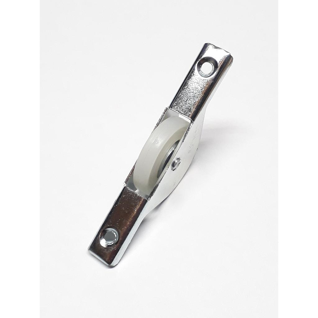 Art.2841/2971-2 Rueda 32 mm plana con ruleman nylon