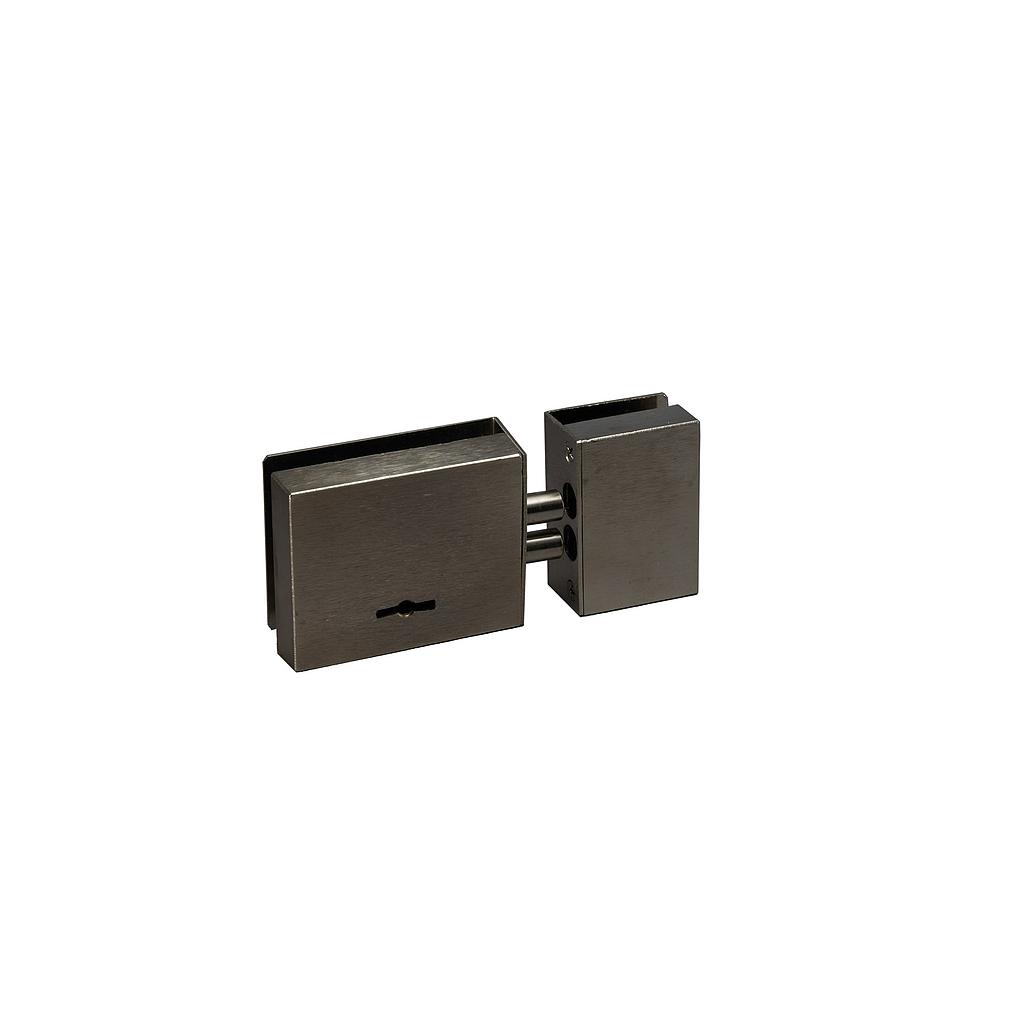 Art.3459-2   Cerrojo para vidrio doble paleta bronce platil