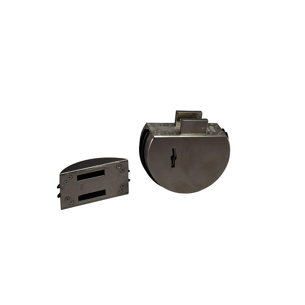 Art.6775-02 Cerrojo esfera doble paleta bronce platil