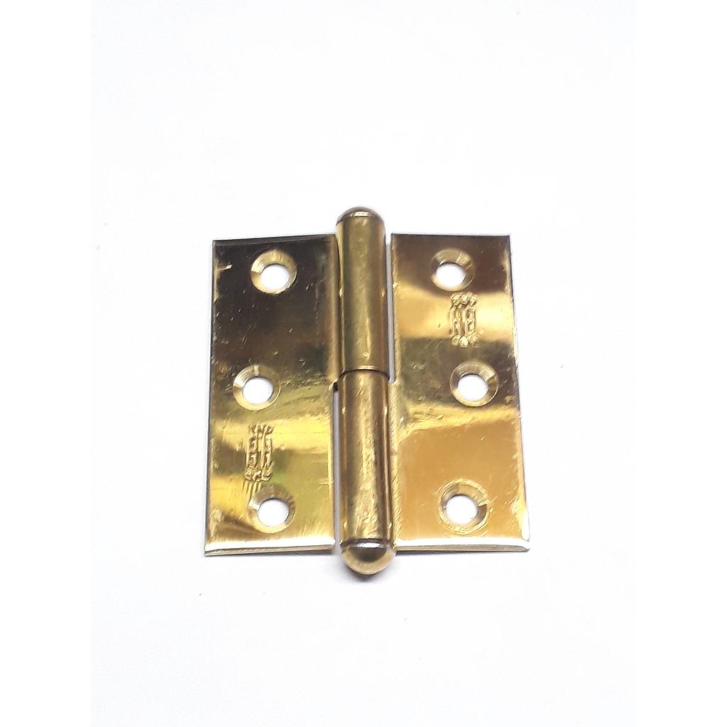 Art.2447/3205-2 Ficha 63 mm Der/Izq bronce pulido