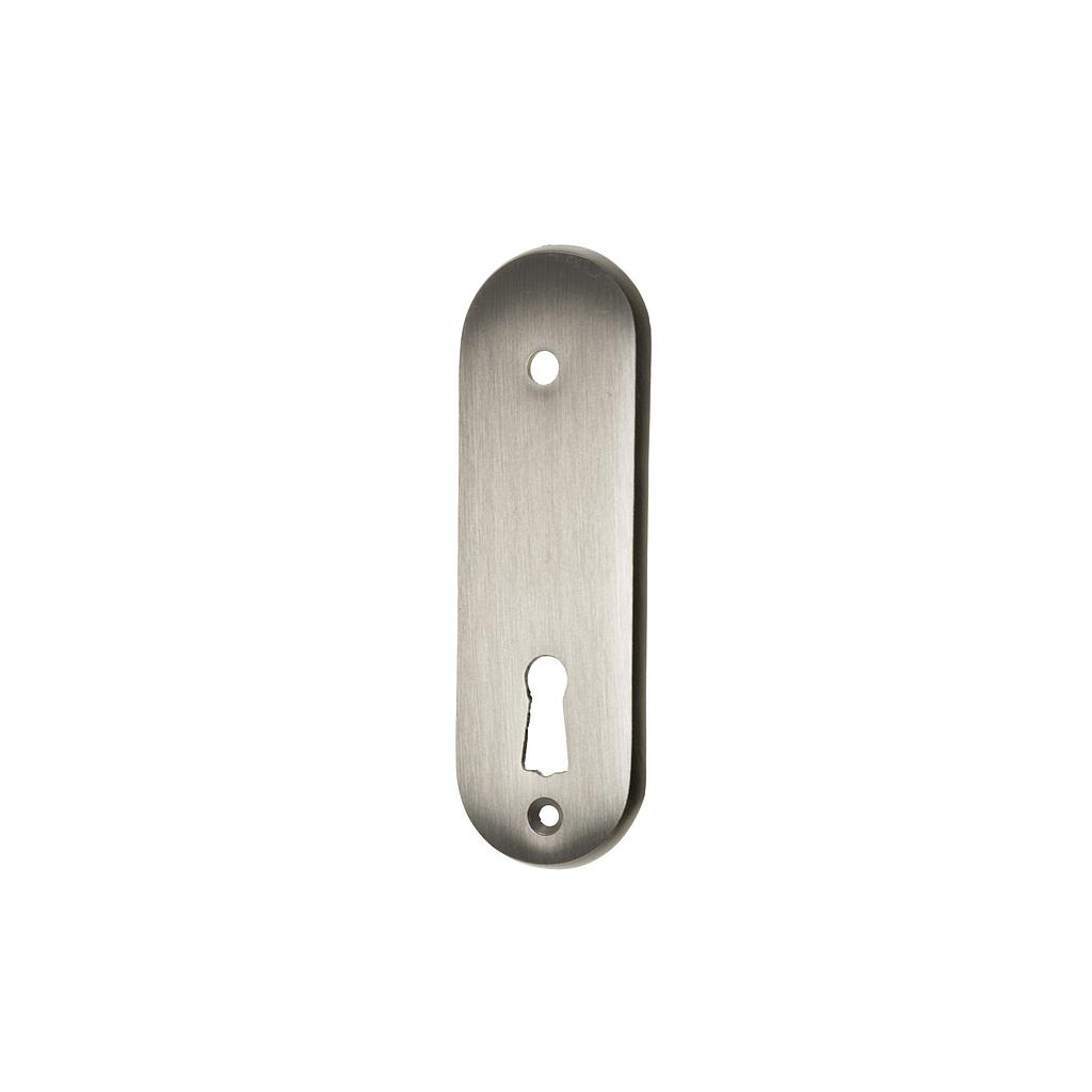 Art.8305-02 Plaqueta Oval con y sin boca acabados varios bronce