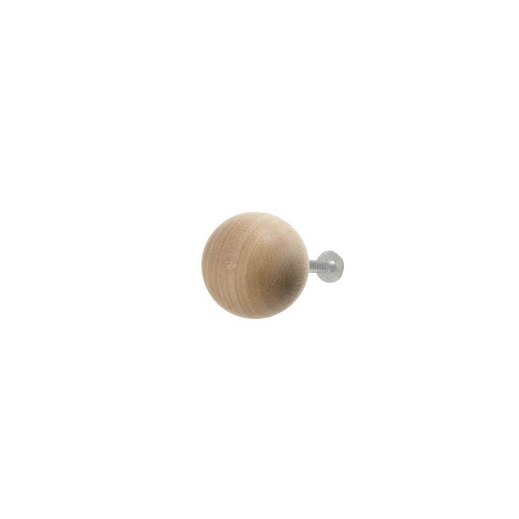 Art.4657-01 Tirador 22 mm madera natural