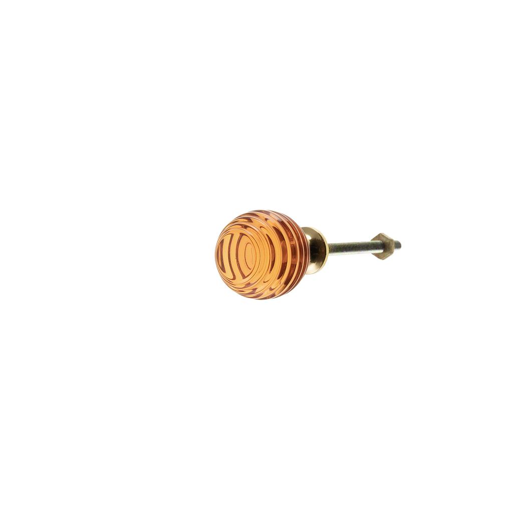 Art.4214/5133-30 Tirador 30 mm estriado con bronce colores varios