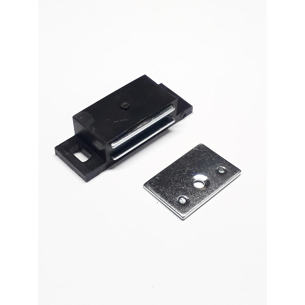 Art.2722/6427-1 Reten Iman negro con chapa 