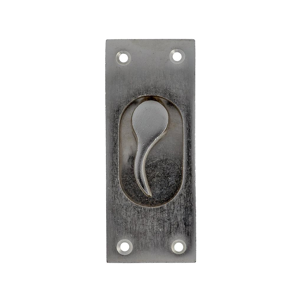 Art.2870 Cierre corredizo gatillo Der/Izq bronce pulido y platil