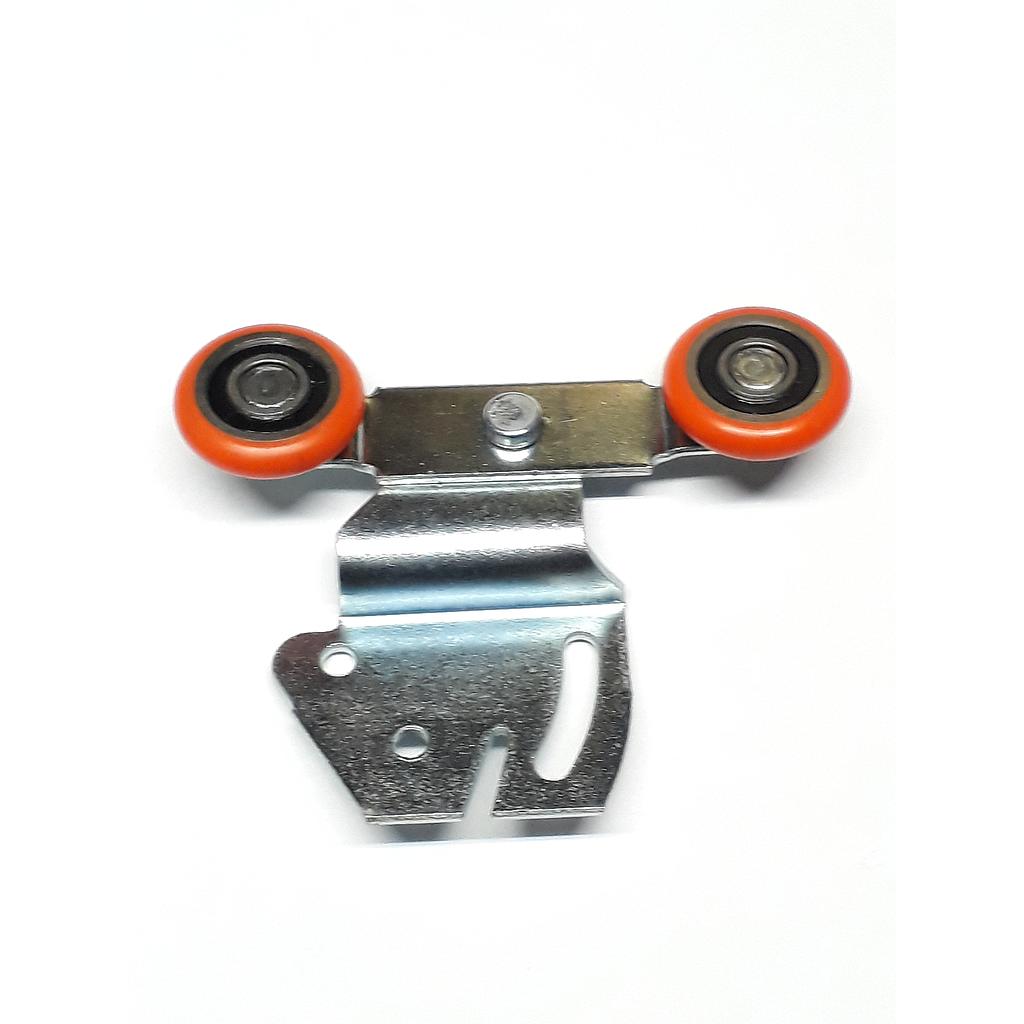 Art.6934-2 Set Ducloset doble para dos hojas con ruleman nylon