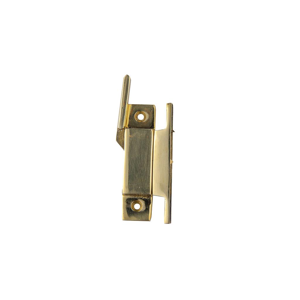 Art.2784-2   Cierre corredizo con puente Der/Izq bronce pulido y platil