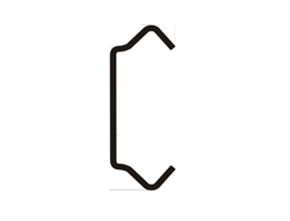 Art.1643-1 Riel Nº140 bis sin pintar hierro x MT