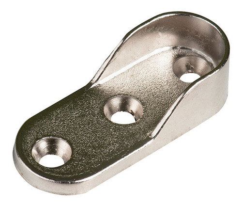 Art.6894/8032-01 Soporte lateral para caño oval cromo