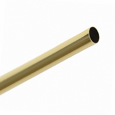 Art.1512/7850-01 Caño 1/2&quot; liso pulido bronce x Mt