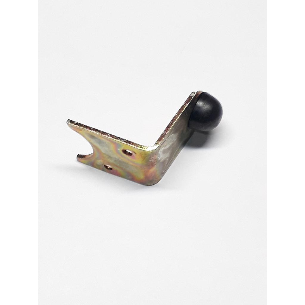 Art.1143-1 Tope para cortina hierro zincado con goma