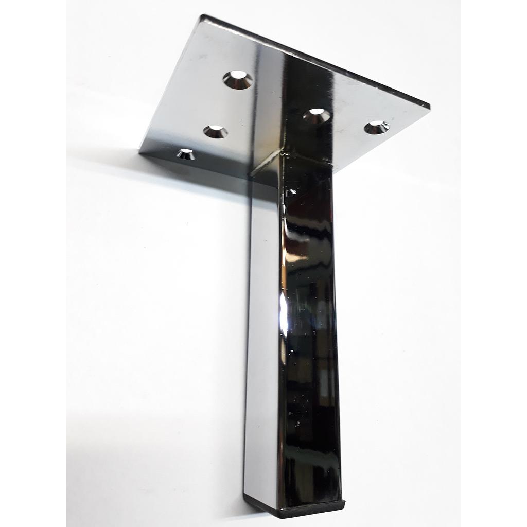 Art.2981/8804-02 Pata 150 mm  cuadrada con base cromo