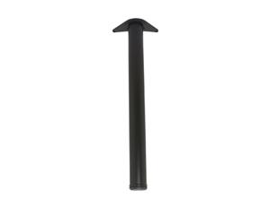 Art.7872/8606-03 Pata 710x60 mm redonda con base negra