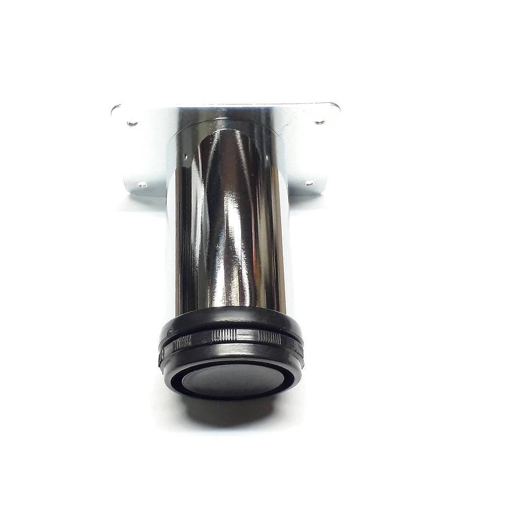 Art.6358 Pata 105 mm con base cromo