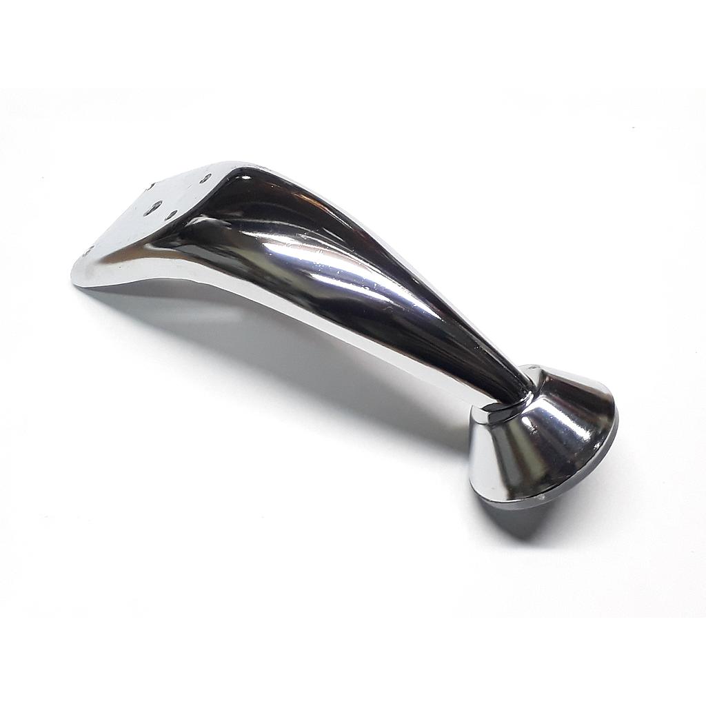 Art.6386 Pata 120 mm con base cromo