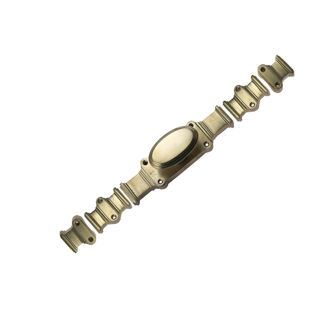 Art.1278-01   Falleba Inglesa arrimar puño oval con puentes bronce fundida