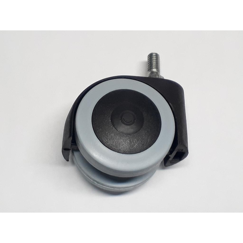 Art.4540/8173-03 Rueda 55 mm goma rosca 5/16
