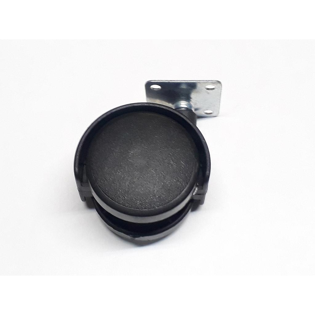 Art.4540/6230-01 Rueda 50 mm nylon con base