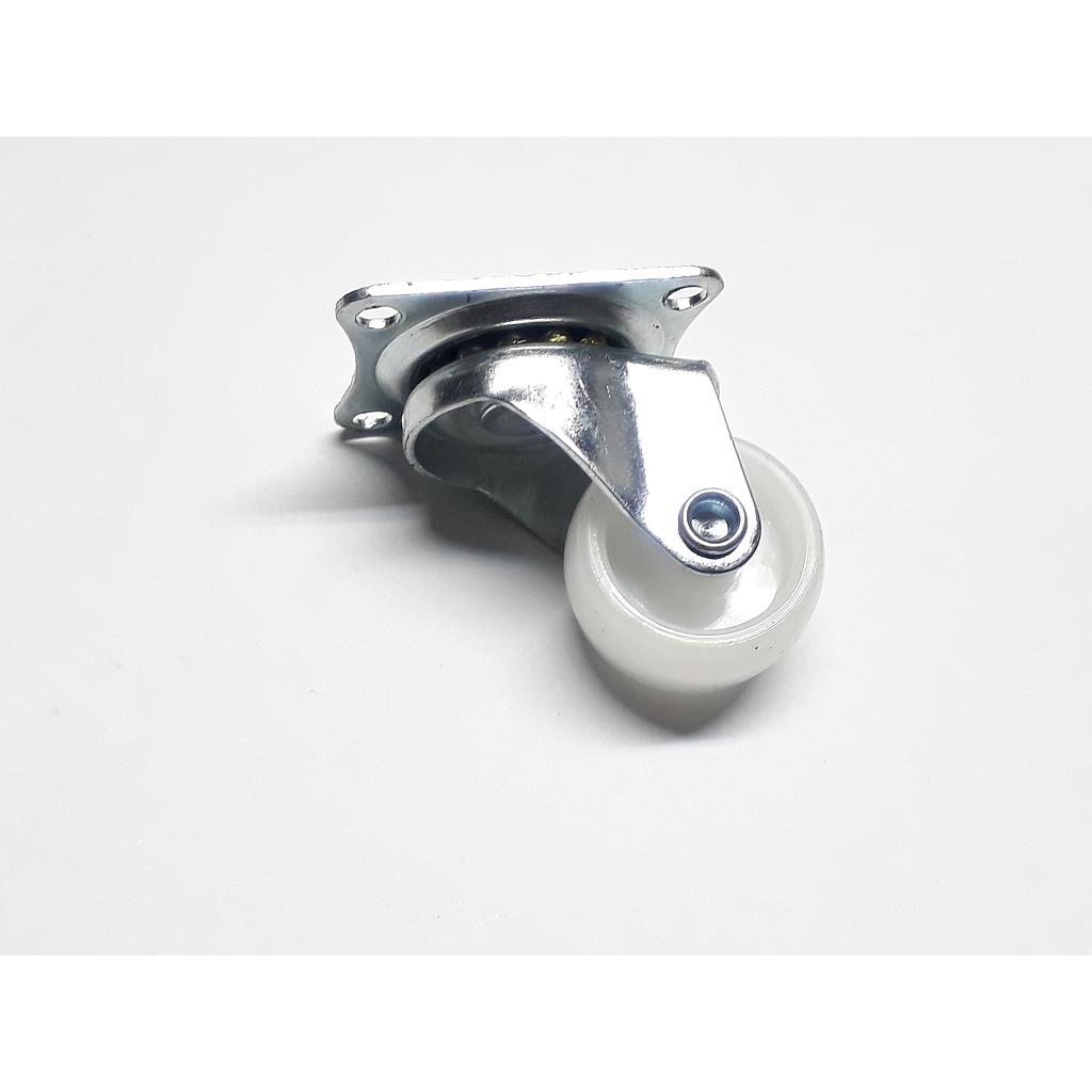 Art.8637-01 Rueda 25 mm mm con base polipropileno