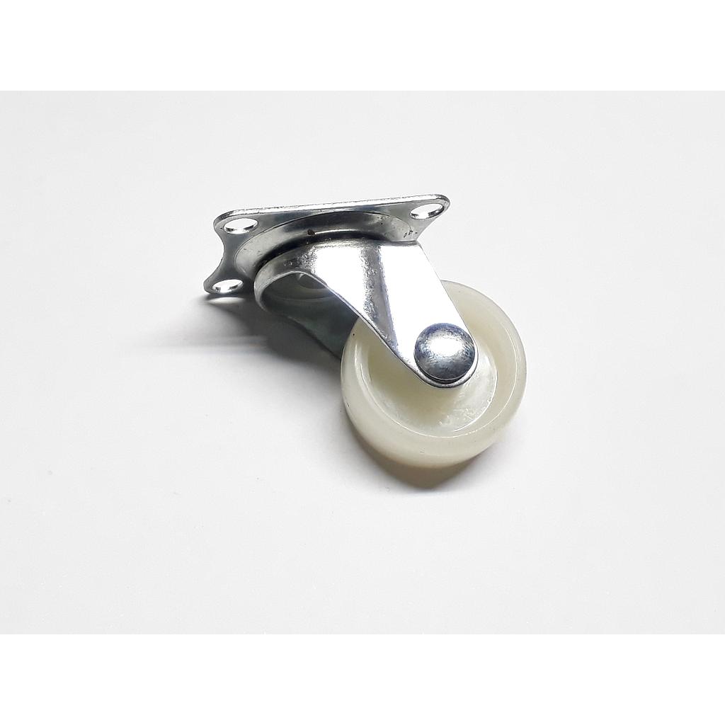 Art.8637-02 Rueda 30 mm mm con base polipropileno