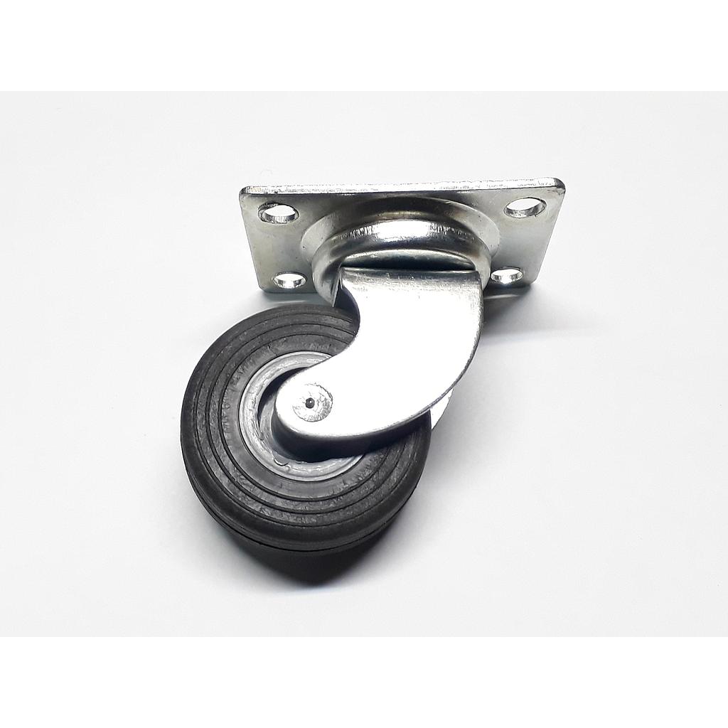 Art.2119-02/50 Rueda 50 mm con base goma