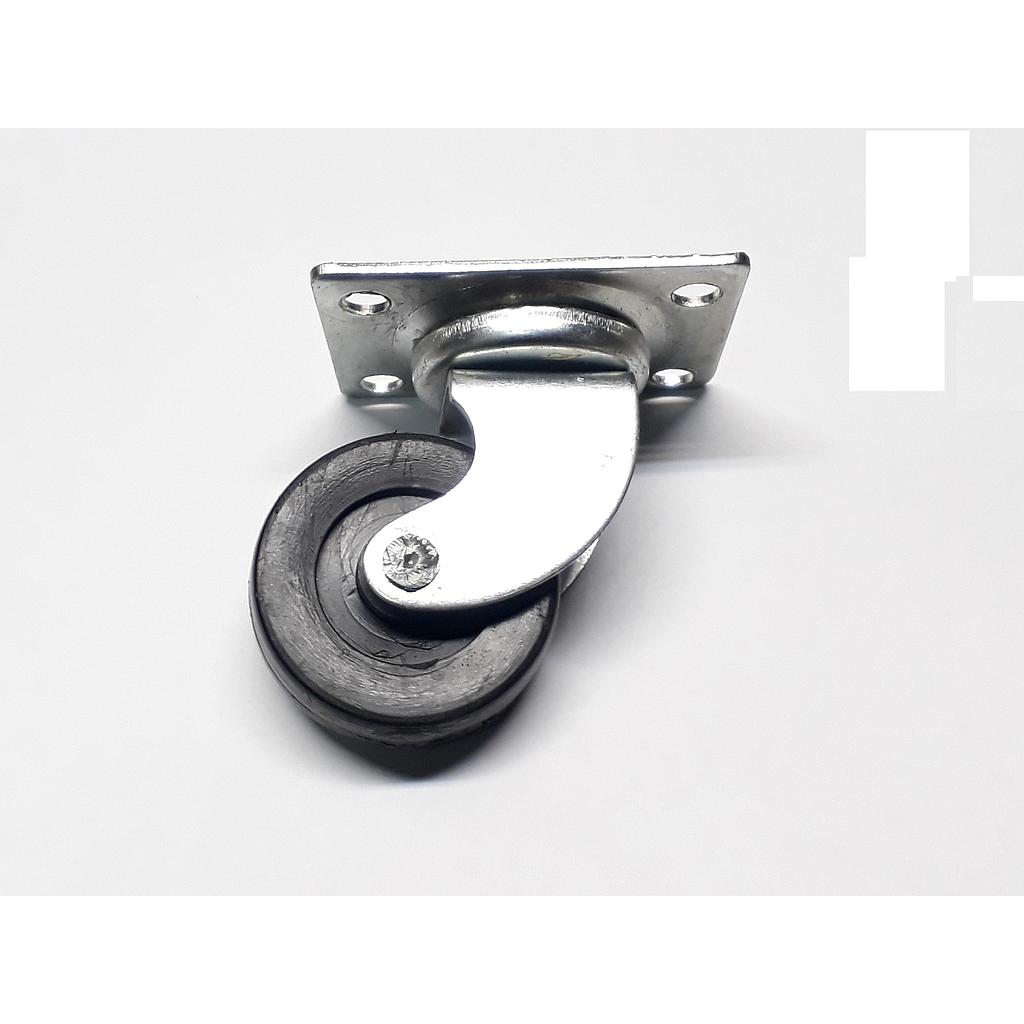 Art.2119/7571-50 Rueda 50 mm con base polipropileno