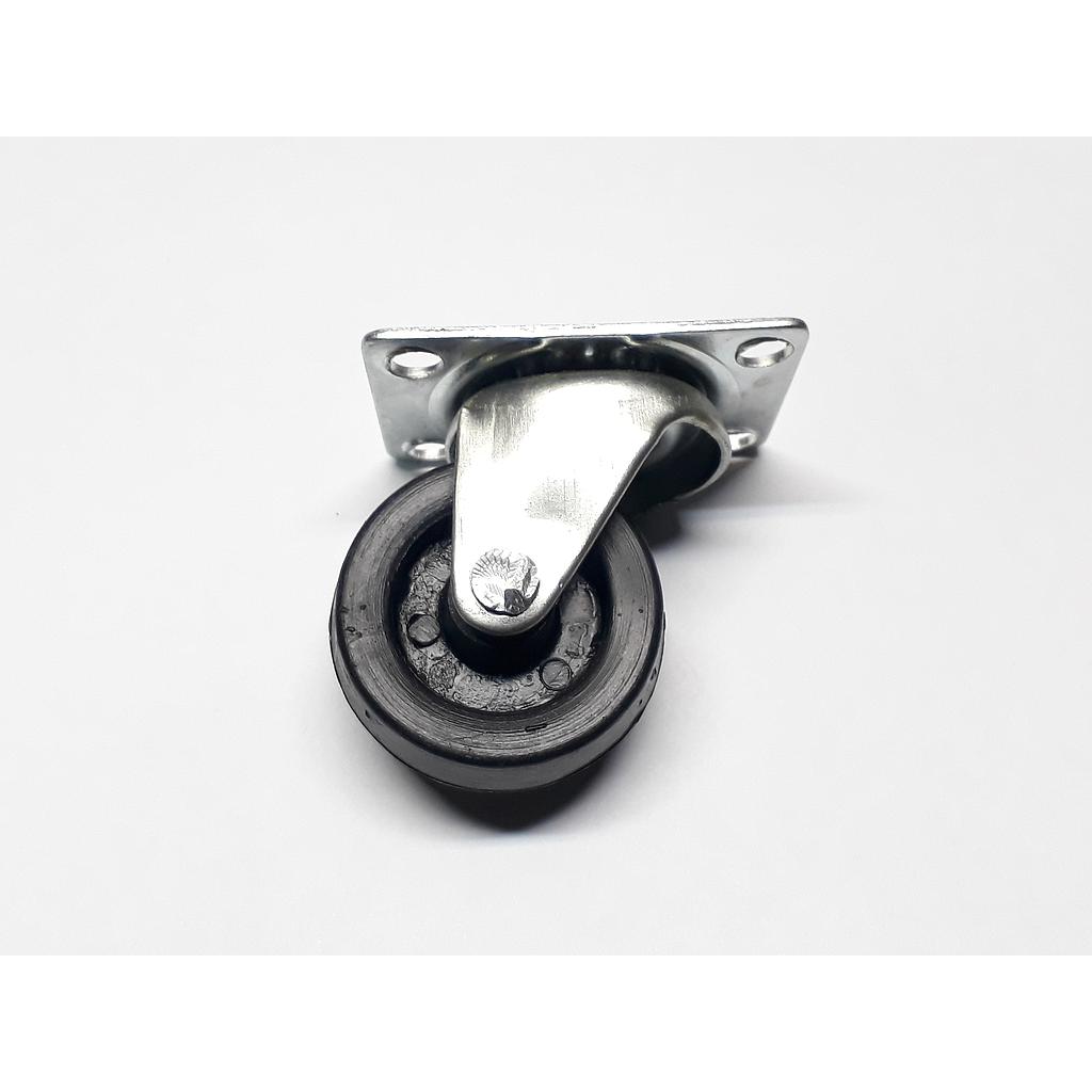 Art.3750/7574-01 Rueda 40x18 mm con base polipropileno
