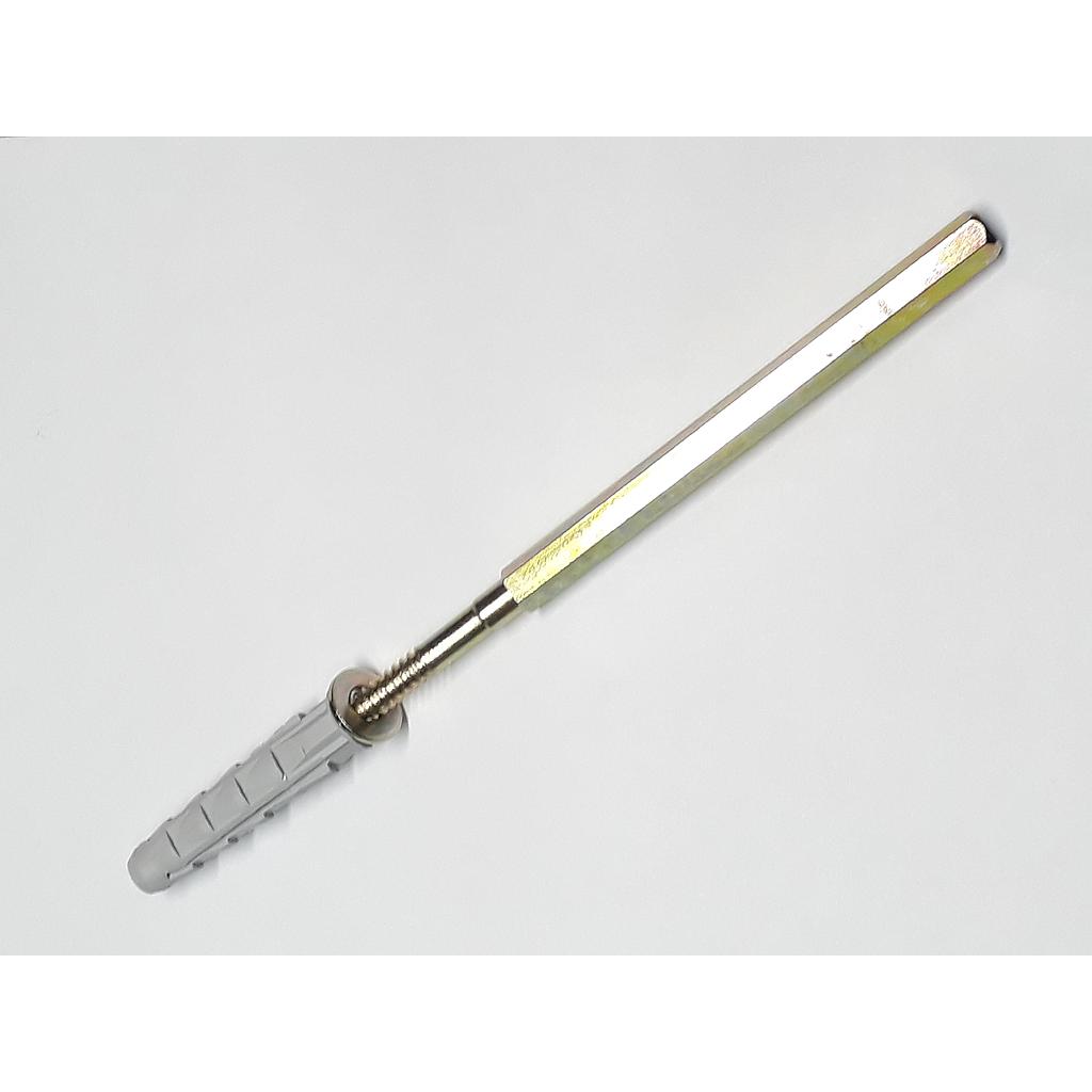 Art.8293-01 Soporte 120 mm invisible exagonal con tarugo 