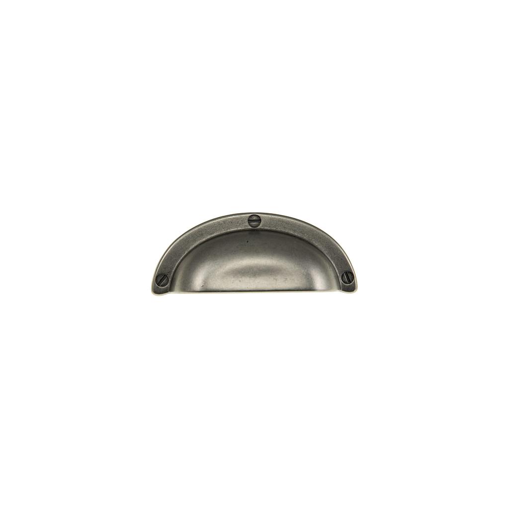 Art.1349/7657-2 Cubeta media luna chica bronce simil hierro