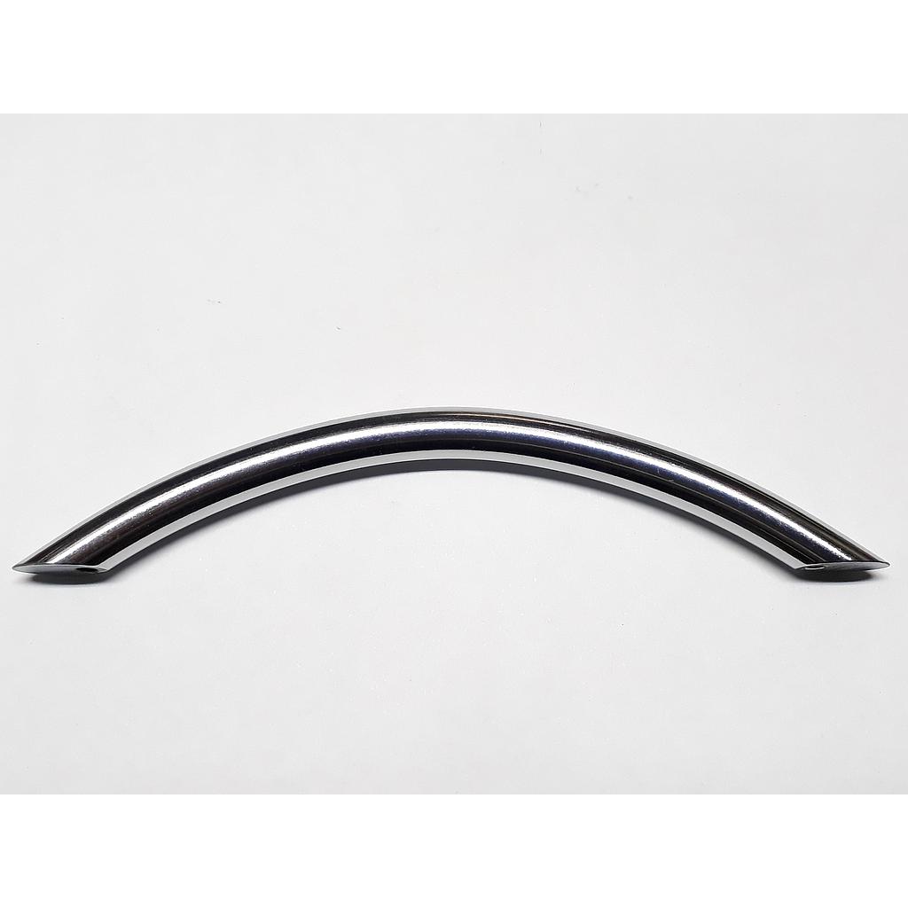 Art.6850/8058-02 Manija 128 mm curva cromo