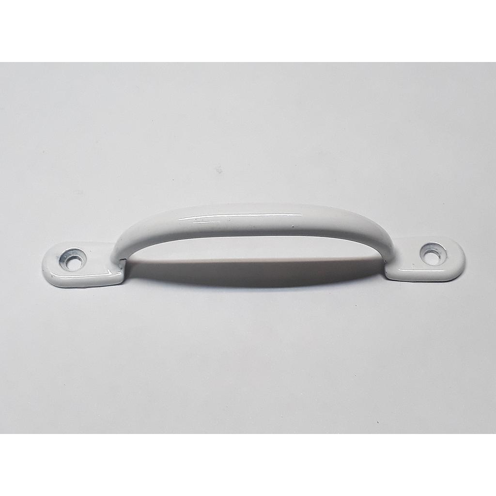 Art.1298/6525-01 Manija puente 115 mm blanca