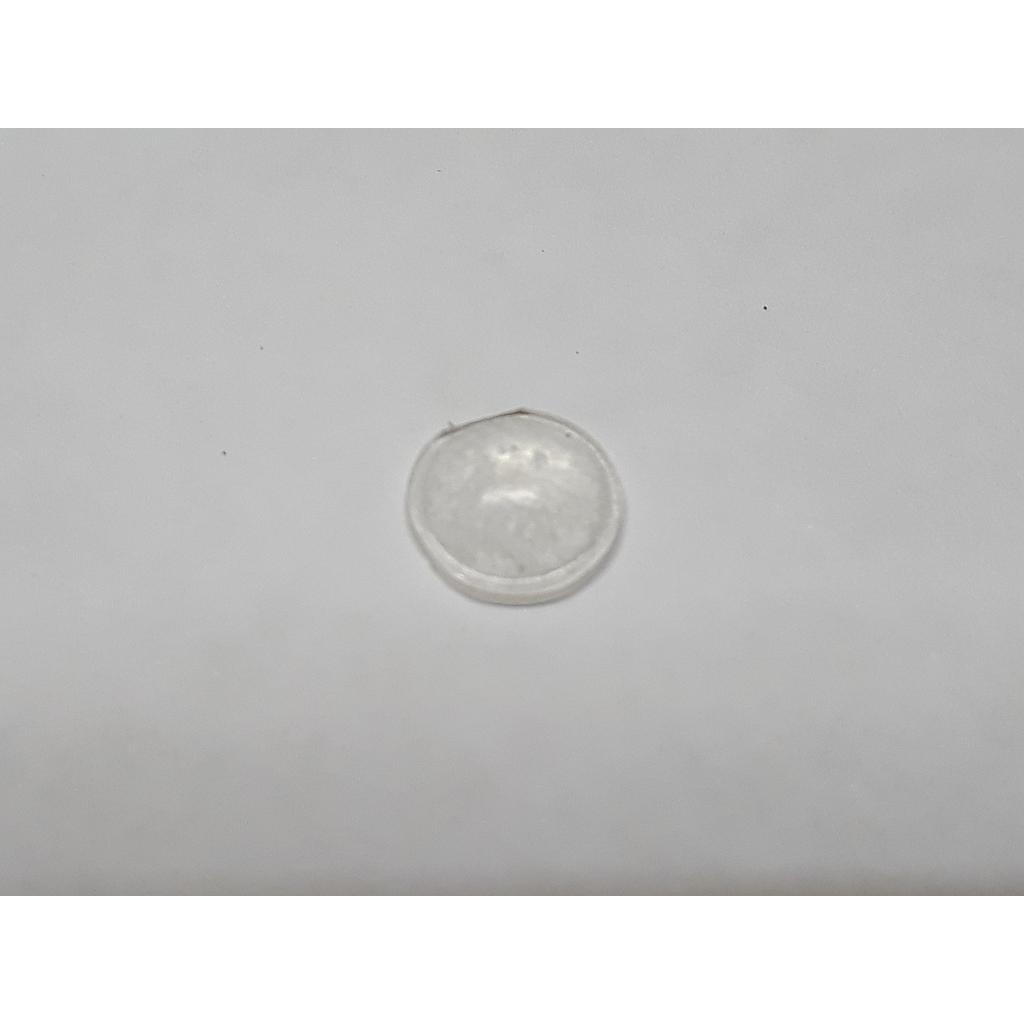 Art.5820/8834-01 Topetina 6 mm transparente autoadhesiva