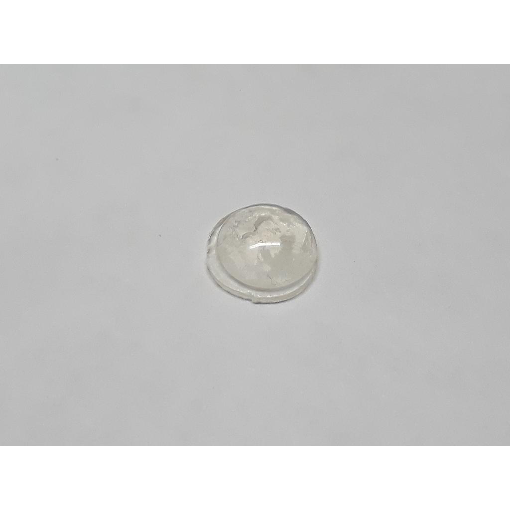 Art.5820/6917 Topetina 10 mm transparente autoadhesiva