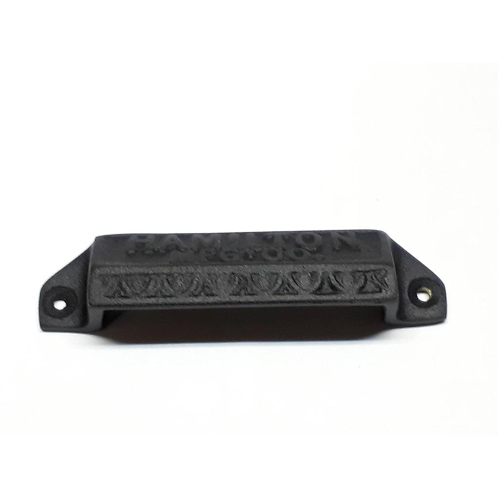 Art.5293-5 Cubeta Hamilton negro mate   