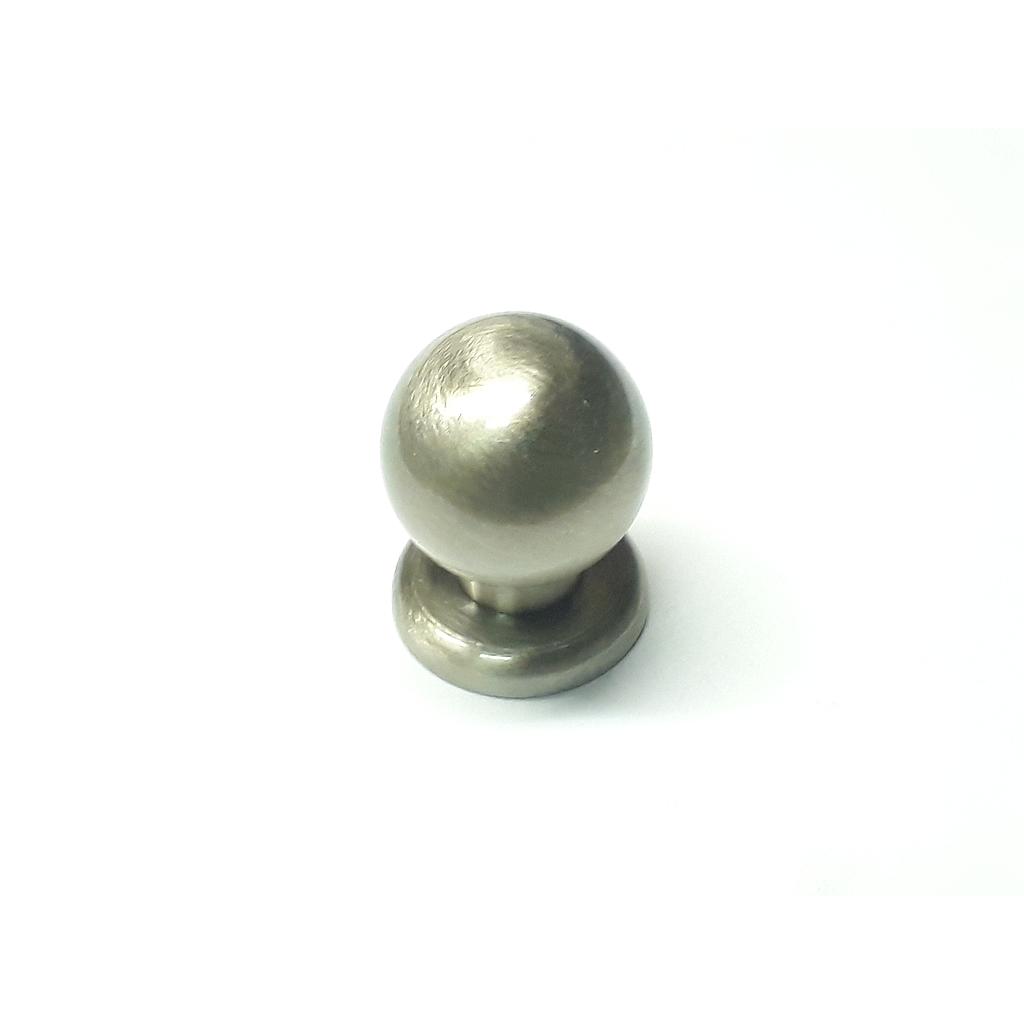 Art.3480/6841 Tirador 25 mm Esfera con base acabados varios bronce