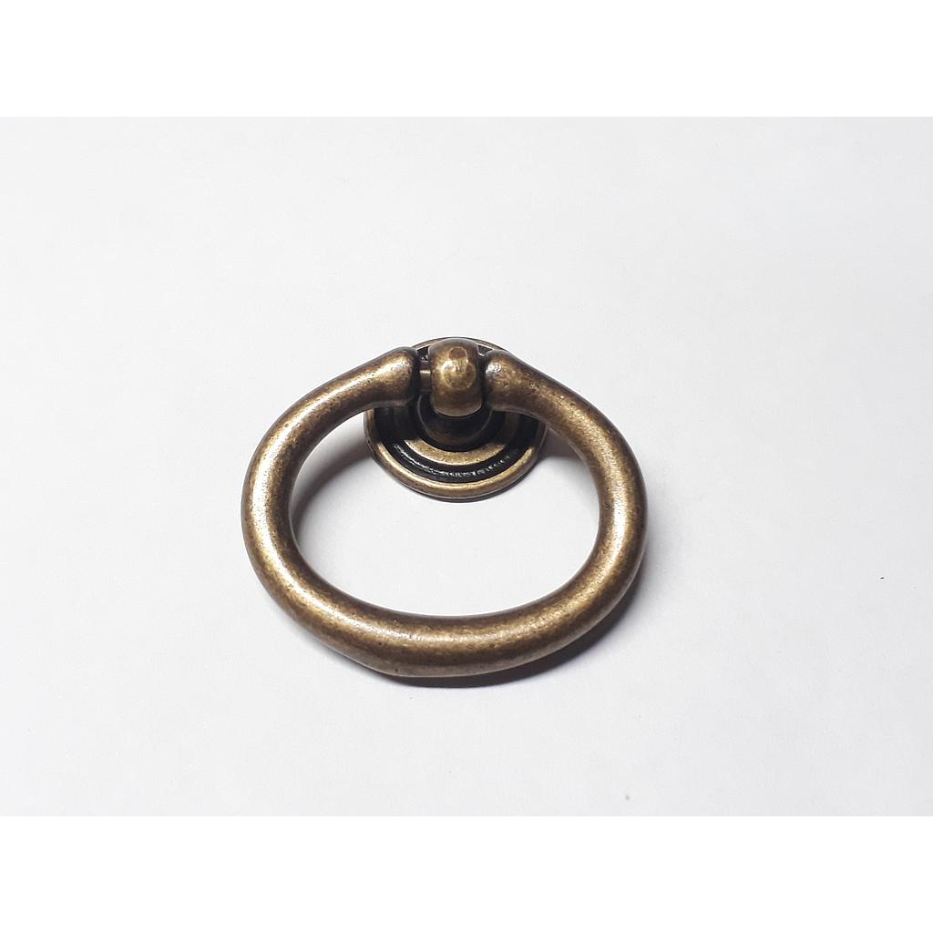 Art.7676-2 Argolla 45 mm florencia volcable con roseta 