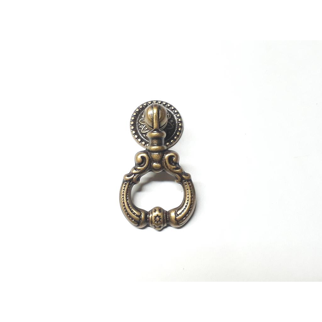 Art.7672 Argolla volcable florencia con roseta 