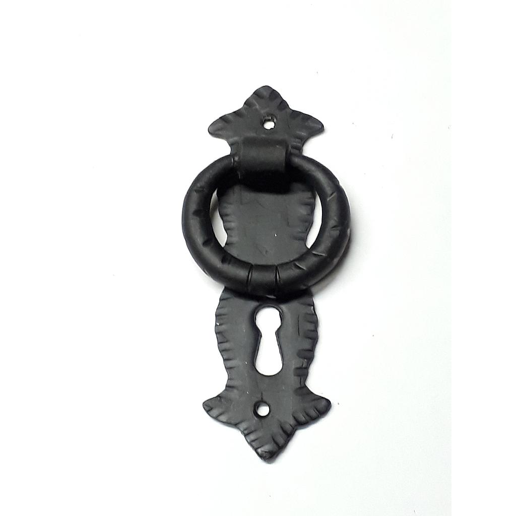 Art.2797 Argolla con base vertical con y sin boca negra