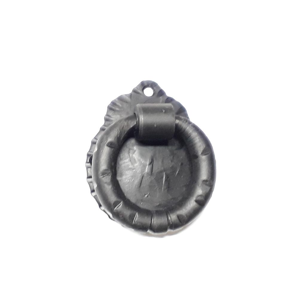 Art.2887-2 Argolla grande con base negra 