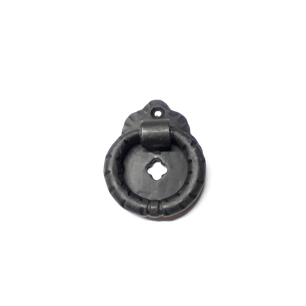 Art.3612 Argolla con base calada negra 